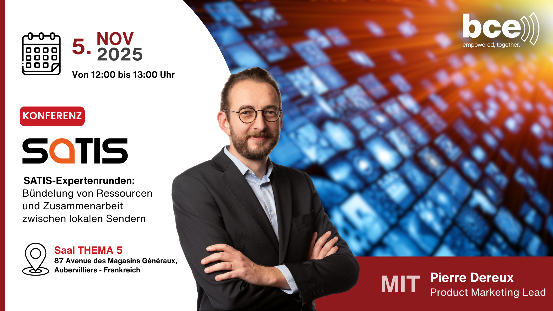 Konferenz mit Pierre Dereux