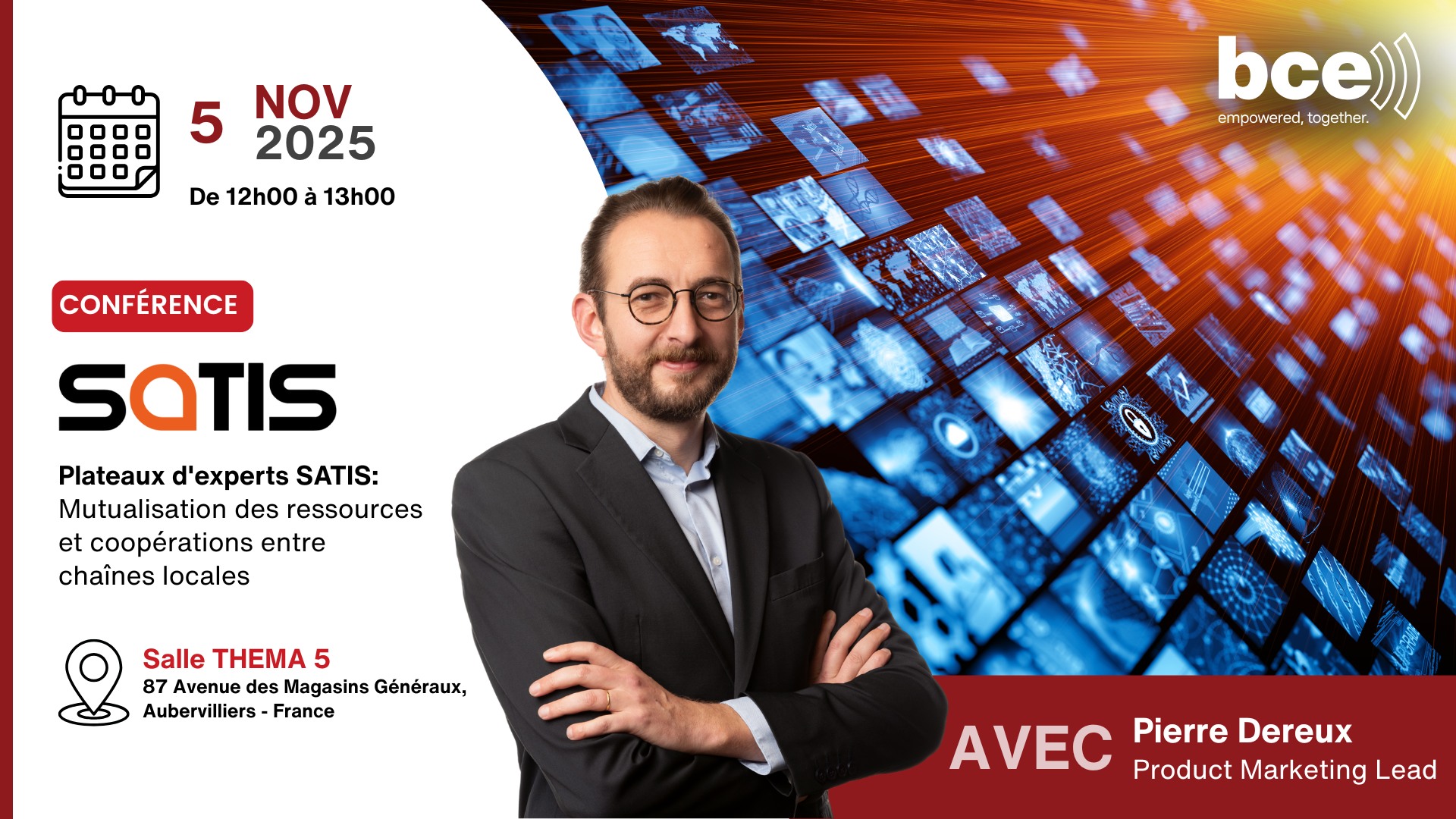 Participation de Pierre Dereux à une conférence